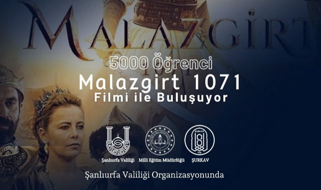5000 Genç Malazgirt 1071 Filmini İzleyecek