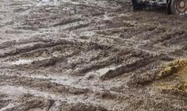 Siverek Saman Pazarı bataklığa döndü