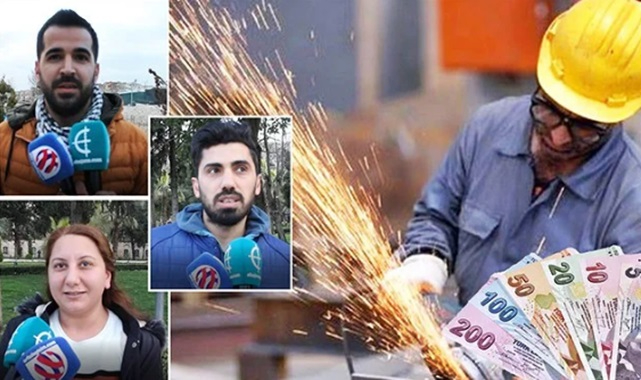 Vatandaş asgari ücretin artmasını istiyor!