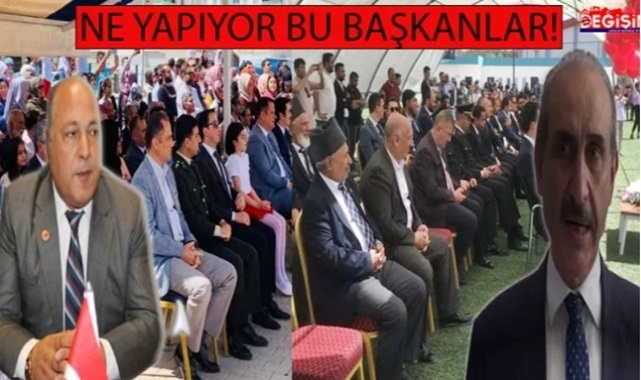 Şanlıurfa'da başkanlar ne yapmaya çalışıyor!
