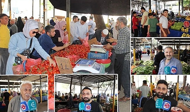 Pazarcı esnafından ilginç yorum! Pahalıyken daha çok satılıyor
