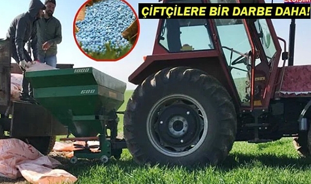 Gübreye de zam geldi!