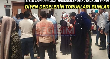 Şanlıurfa'da hastaların durumu içler açısı!