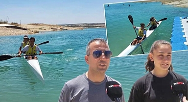 Genç kanocular olimpiyatlara hazırlanıyor