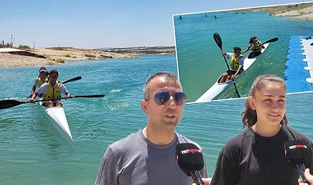 Genç kanocular olimpiyatlara hazırlanıyor