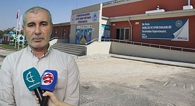 Yarı olimpik yüzme havuzunda büyük tehlike!