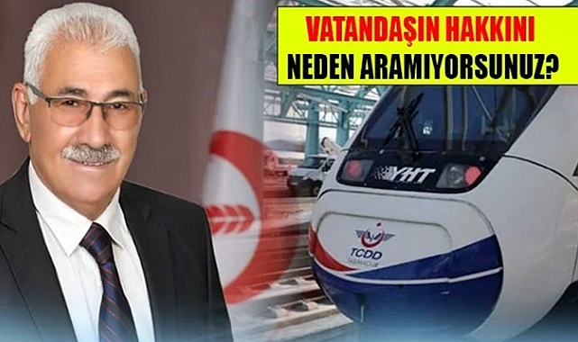 'Hızlı tren seçim vaadiyle çıkıldı ne oldu?'