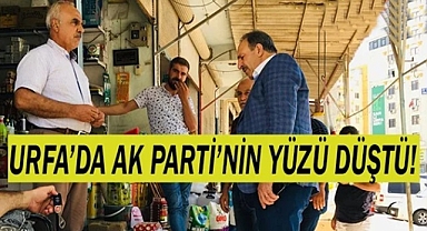 Urfalı Esnaf Milletvekiline yüz vermedi!