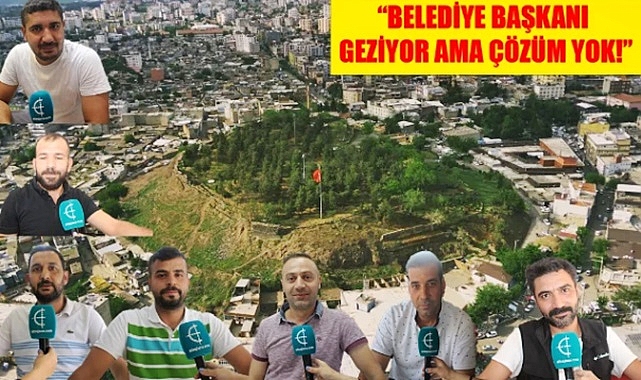 Vatandaş: Siverek&#039;te hizmetler yetersiz!