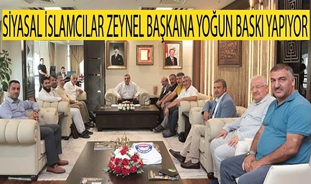 STK&#039;lar Zeynel Başkanın gözünü korkutmaya gitti!