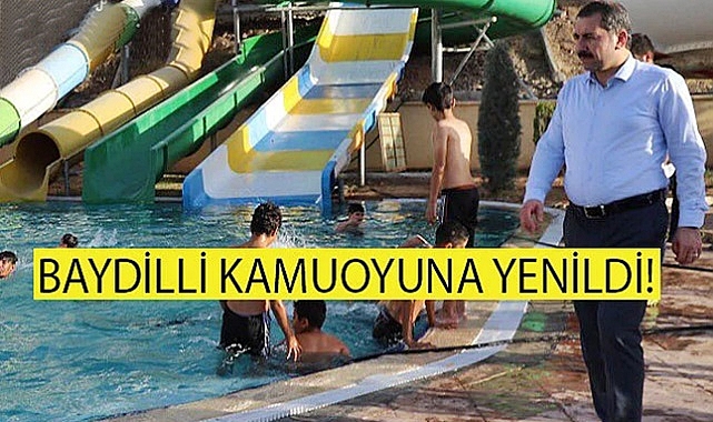 Baydilli, sonunda yelkenleri suya indirdi!