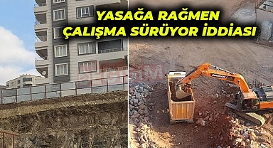 Karaköprü'de depreme rağmen inşaat sürüyor!