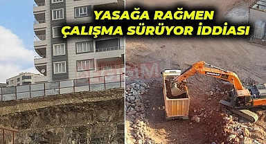 Karaköprü'de depreme rağmen inşaat sürüyor!