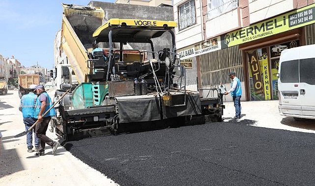 Haliliye'de asfalt serimi tam not aldı!
