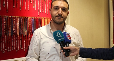 Şanlıurfa'da tespihe rağbet devam ediyor!