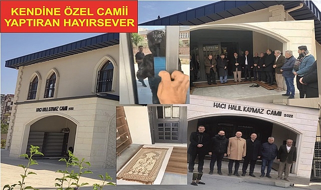 Cami var ancak normal saatlerde kapalı!