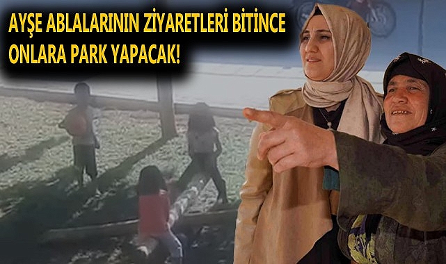 Siverek&#039;te park bulamayan çocuklar bakın ne yaptı