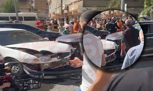 Bahçelievler'de kaza! 2 kişi yaralandı