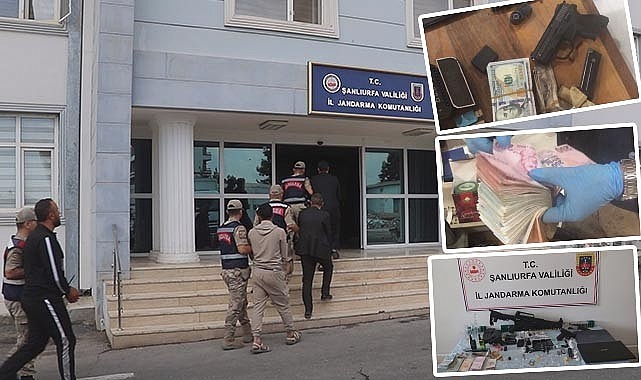 Şanlıurfa&#039;da organize suç örgütlerine operasyon! İşte detaylar
