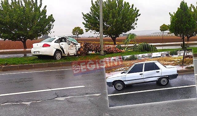 Şanlıurfa&#039;da araç refüje çıktı! 2&#039;si ağır 4 yaralı