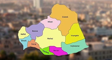 Şanlıurfa'da bazı ilçelerin sınırları değişti!