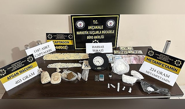 Şanlıurfa'da uyuşturucu operasyonu! Gözaltılar var