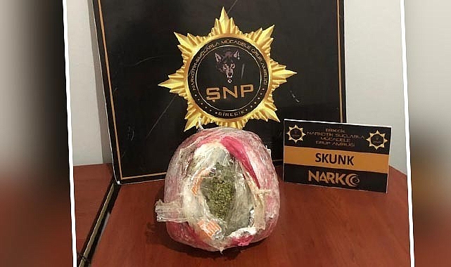 Birecik&#039;te uyuşturucu ele geçirildi!