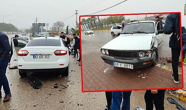 Şanlıurfa'da iki otomobil çarpıştı!