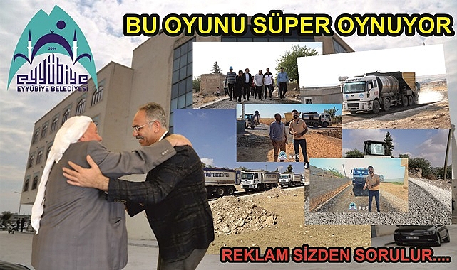 Eyyübiye kırsalında sathi asfalt kaplama sevinci mi?