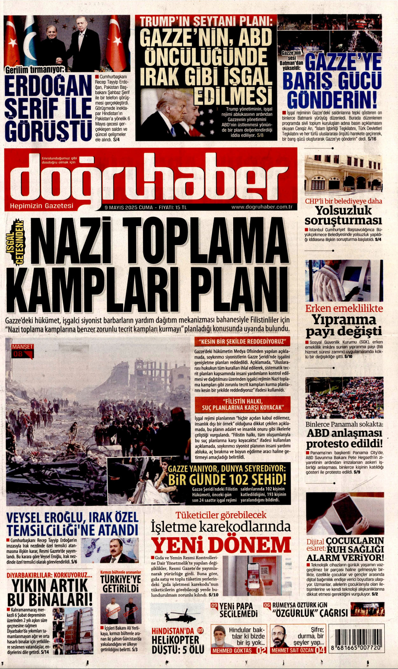 DOĞRU HABER Gazete Manşeti