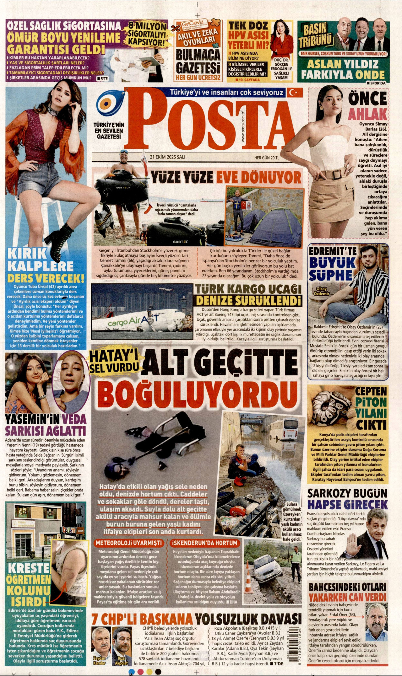 POSTA Gazete Manşeti