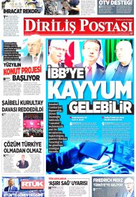 DİRİLİŞ POSTASI Gazete Manşeti