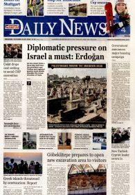 HÜRRİYET DAİLY NEWS Gazete Manşeti