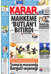 KARAR Gazete Manşeti