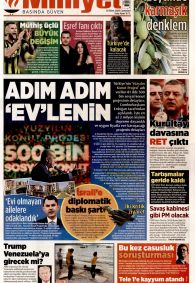 MİLLİYET Gazete Manşeti