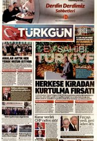 TÜRKGÜN Gazete Manşeti