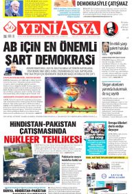 YENİ ASYA Gazete Manşeti