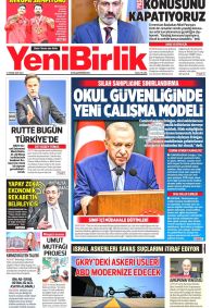 Yeni Birlik Gazetesi Gazete Manşeti